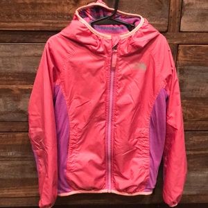 The North Face size 6/6x reversible jacket